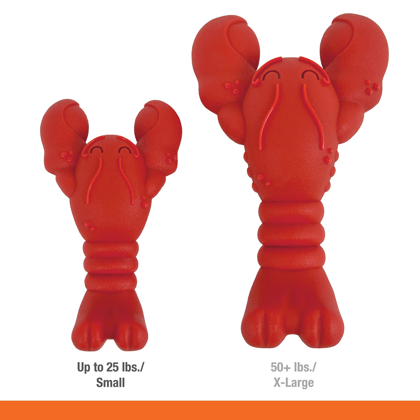 Juguete para Perros Nylabone Langosta Sabor Filet Mignon para Masticadores Agresivos