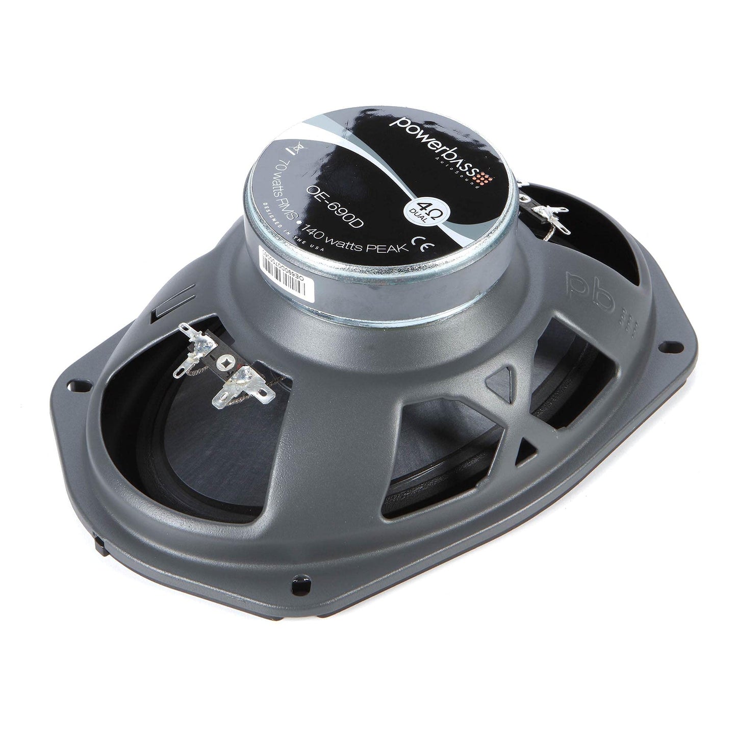 PowerBass OE-690D - Altavoces de 3 vías de 6 x 9 pulgadas, 100 Wrms / 300 Wmax (2 ohmios) - Par