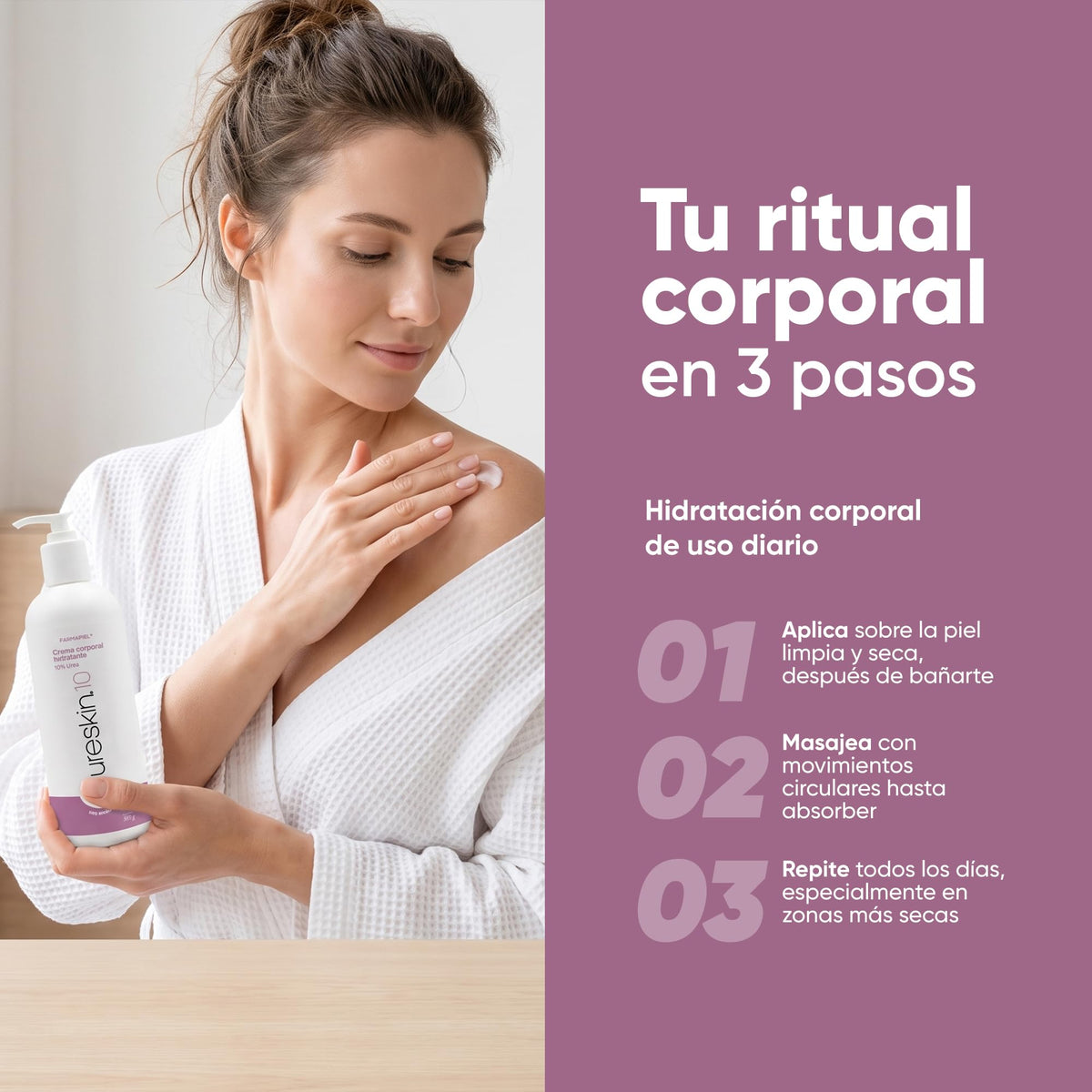 Ureskin Crema Corporal con Urea 10% 500 g