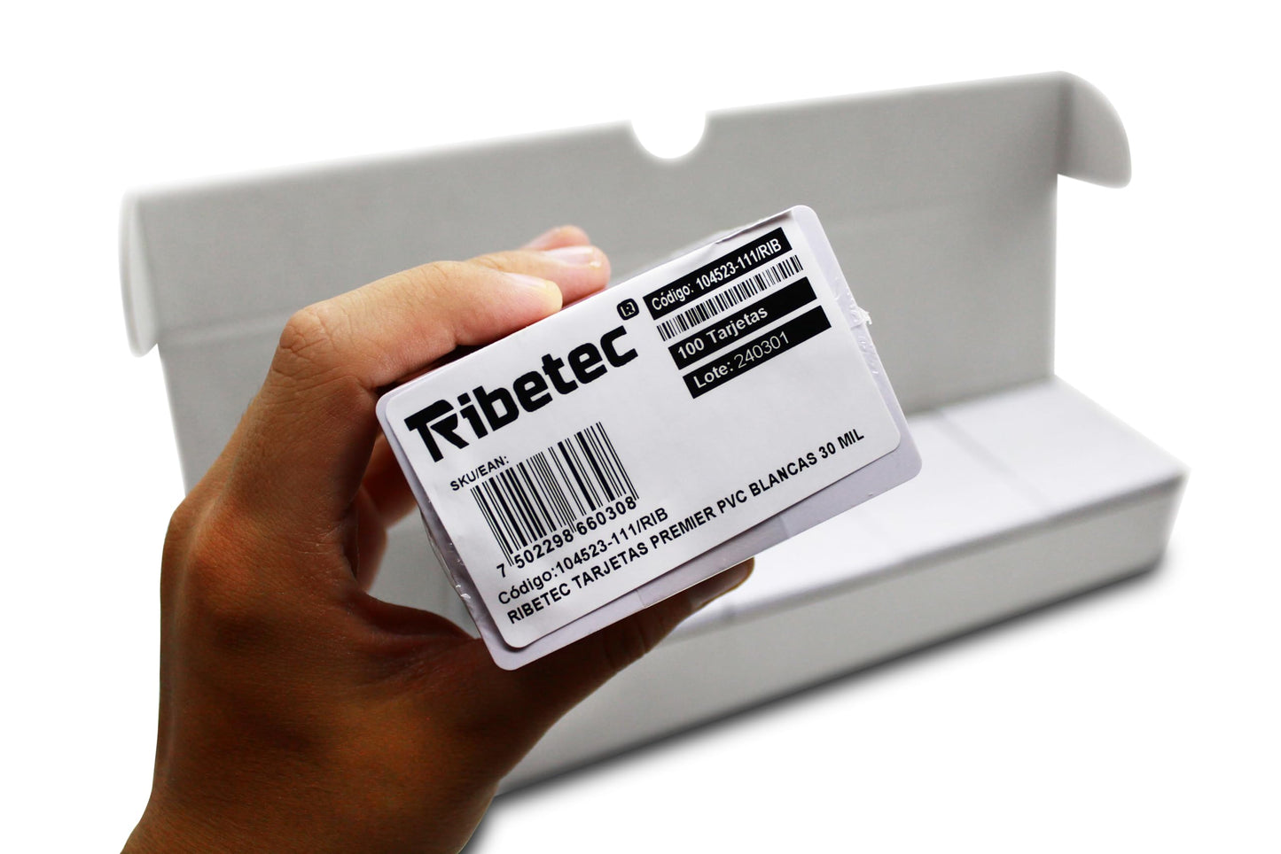Tarjetas Plástico PVC 30Mil Zebra Fargo Evolis Datacard
