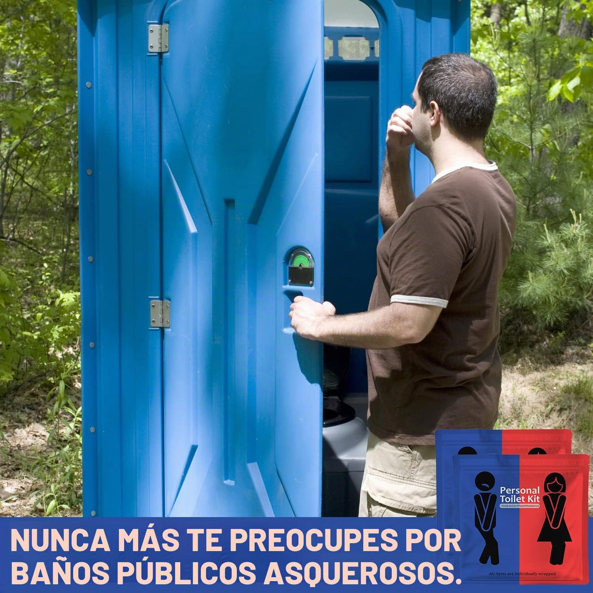 Kit de Baño Personal pH Advantage Blanco Desechable para Llevar