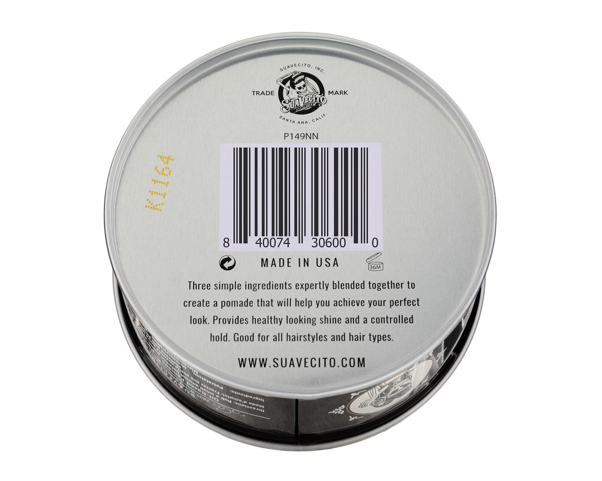 Oil Based Pomade by Suavecito for Men - 3 Oz