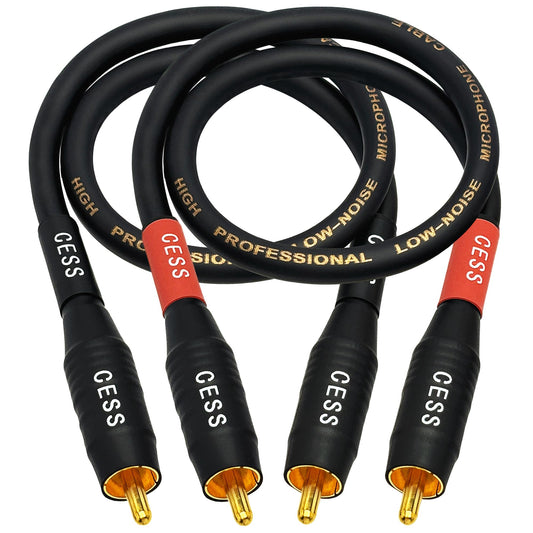 Cable RCA CNCESS Rojo 1 Pie 2 Unidades