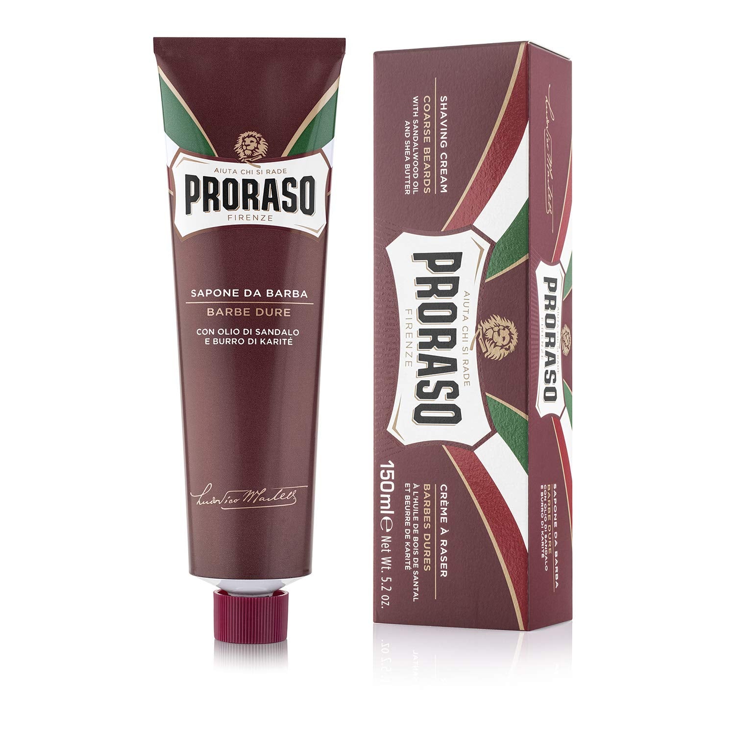 Crema de afeitado Proraso, hidratante y nutritiva, 5.2 oz