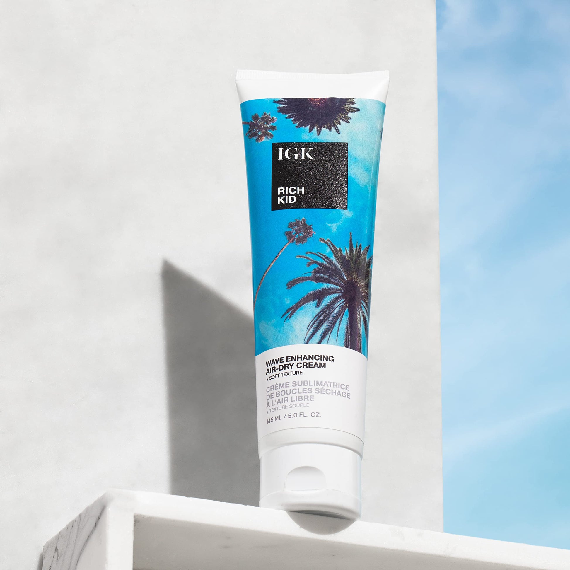 IGK RICH KID, aceite de coco para secar al aire, 5.5 onzas líquidas