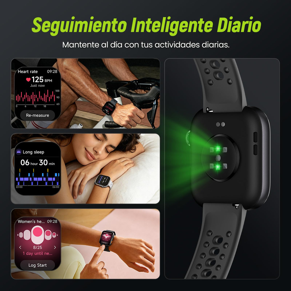 Smartwatch HAYLOU Hyper GPS Mapas sin Conexión para Hombre y Mujer