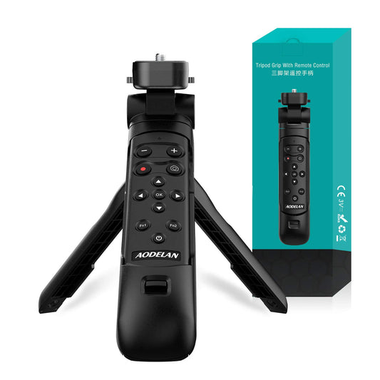 AODELAN - Trípode de agarre para cámara, mini agarre de mano, trípodes de viaje con control remoto inalámbrico para Nikon Z fc COOLPIX P1000 P950 B600 A1000 Z50