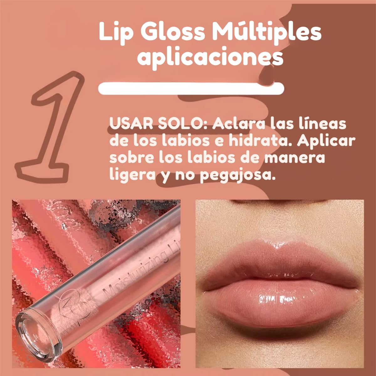 Set 3 Labiales Matte Larga Duración Maquillaje Waterproof Juego de brillo de labios de 3 piezas, Pintalabios líquido de larga duración, resistente al agua, mate, terciopelo, antiadherente, maquillaje (paq 4)