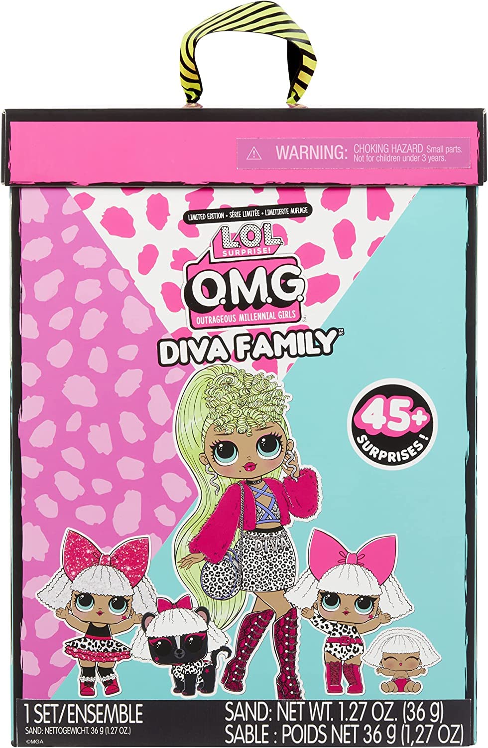 L.O.L. Surprise! - Paquete familiar LOL OMG Diva