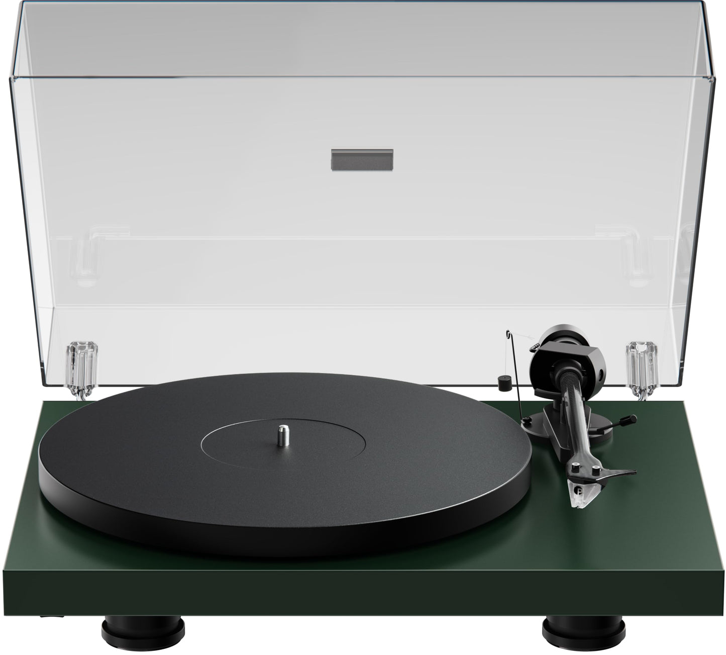 Pro-Ject Debut Evo 2, tocadiscos audiófilo de próxima generación con brazo de tono de carbono y cambio de velocidad electrónico, fabricado en Europa (verde abeto satinado)