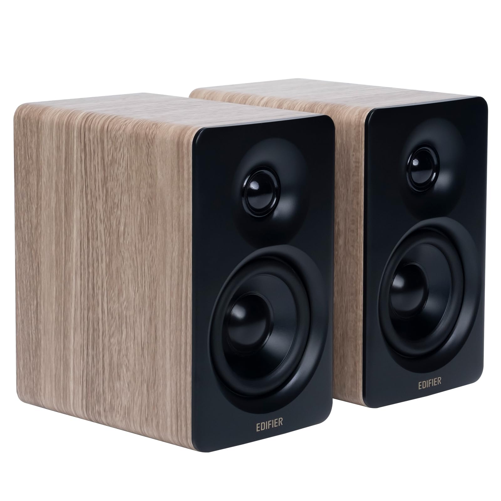 Edifier M60 - Altavoz multimedia Bluetooth 5.3, 66 W RMS, audio Hi-Res y audio inalámbrico Hi-Res, LDAC, bajo medio de 3" y tweeter de 1", entradas USB-C y auxiliares, altavoz compacto de escritorio -