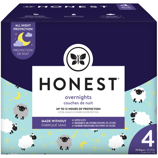 Pañales Nocturnos Honest Sleepy Sheep Talla 4