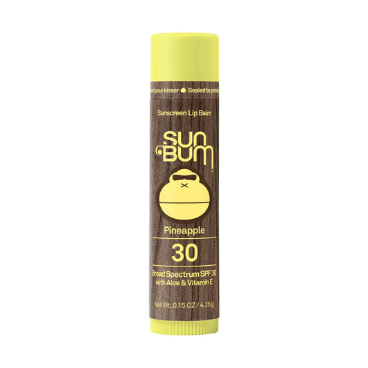 Bálsamo Labial Sun Bum Piña SPF 30 Protección UVA/UVB Hipoalergénico Vegano