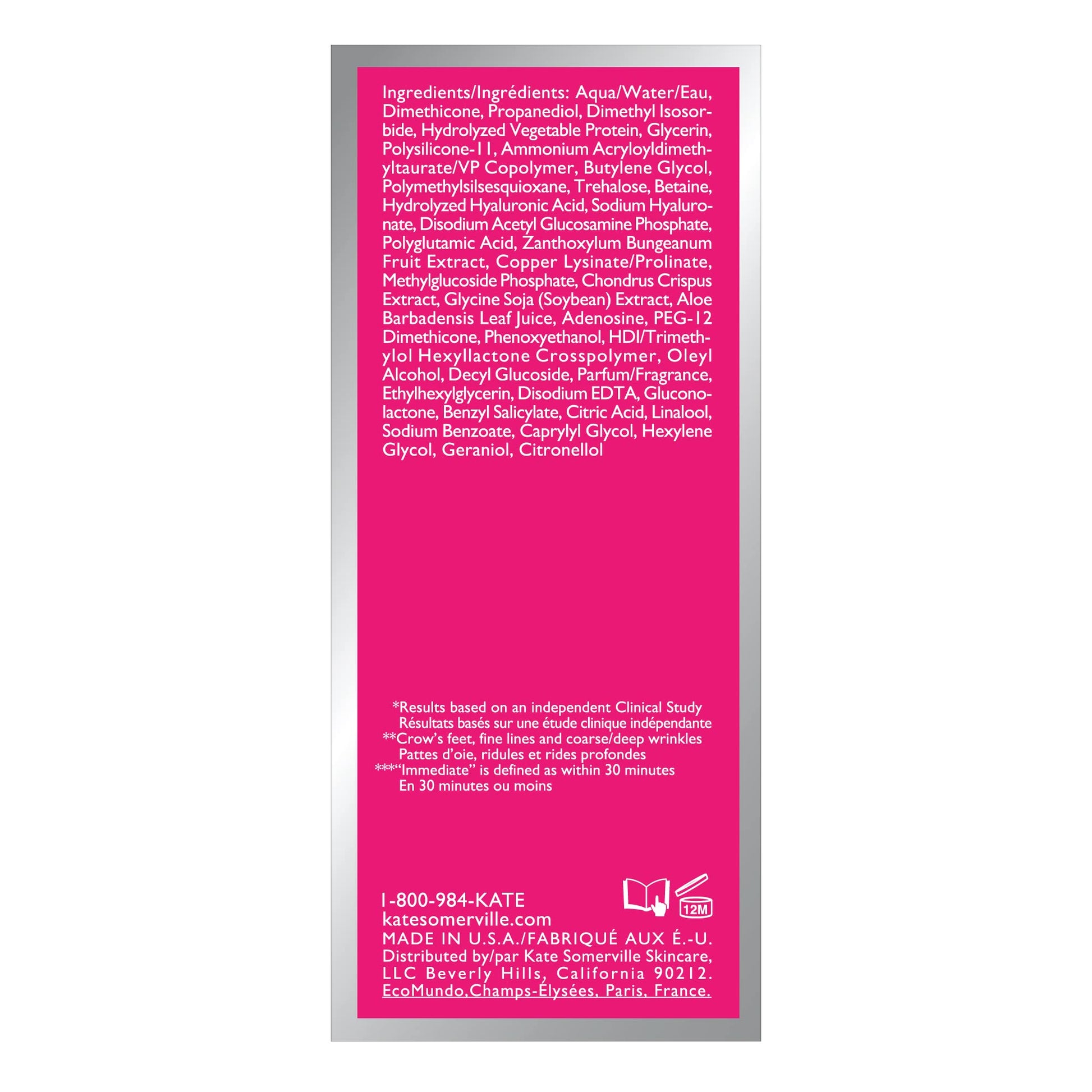 Kate Somerville Wrinkle Warrior - Anti-Wrinkle Treatment - Anti-Aging Solution