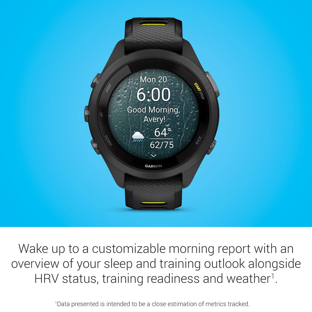 Reloj Garmin Forerunner 265S Negro 42 mm Music