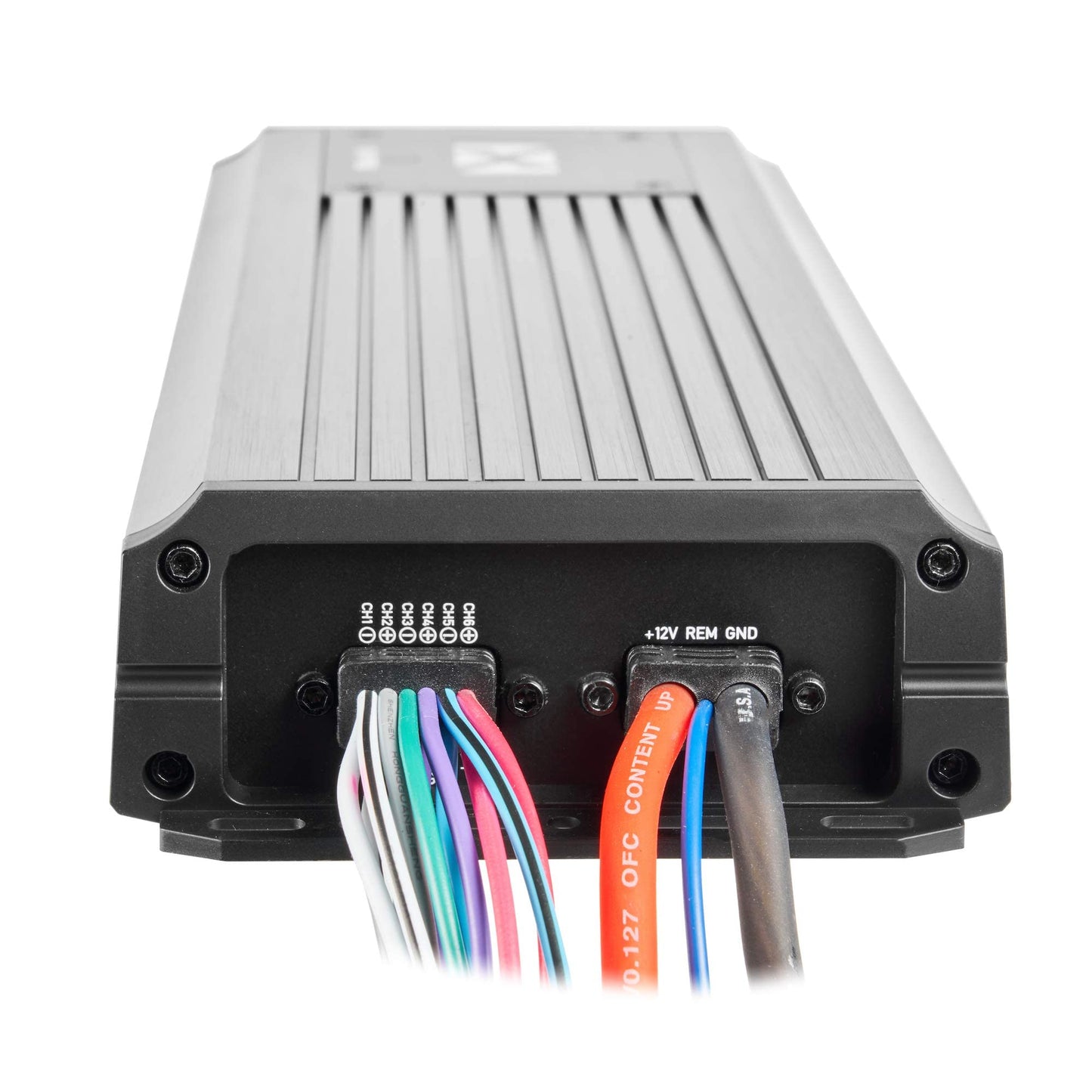 Amplificador Compacto Clase D NVX MVPA6 Marino 900 W RMS IPX67 Impermeable