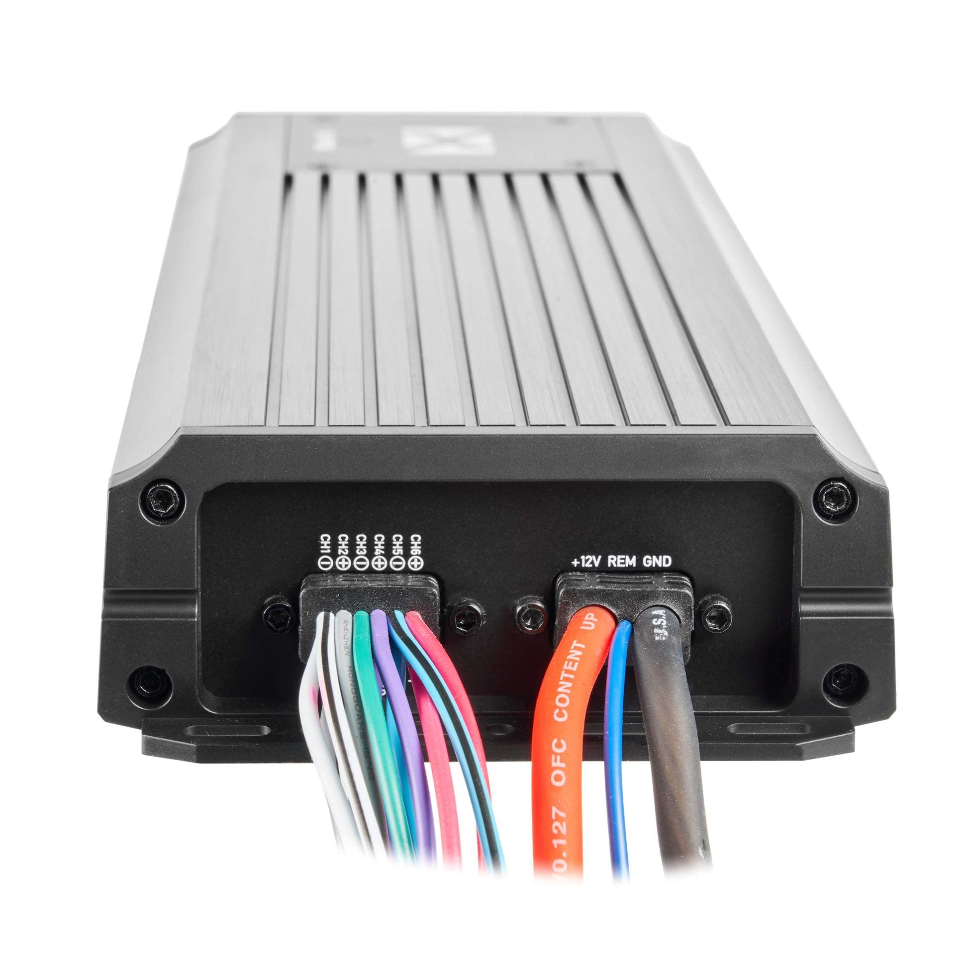 Amplificador Compacto Clase D NVX MVPA6 Marino 900 W RMS IPX67 Impermeable