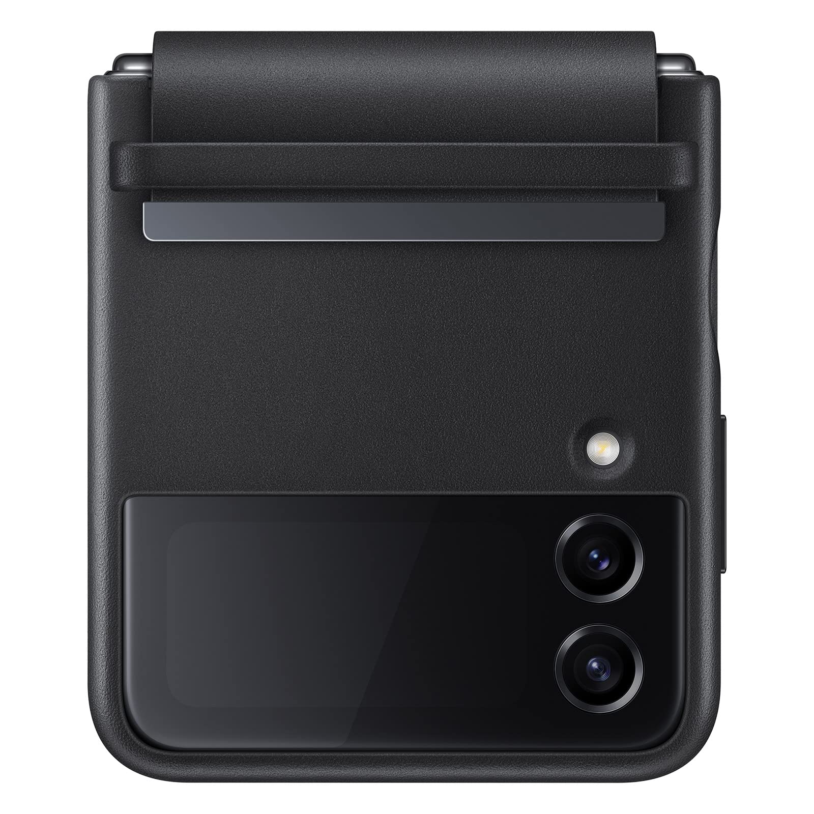 Funda de Cuero Flap Samsung Galaxy Flip 4 Negra