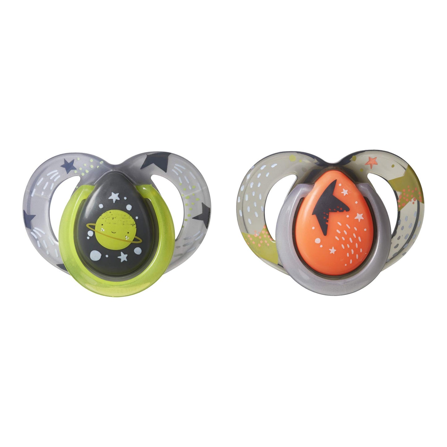 Chupete Tommee Tippee Closer to Nature Night 6-18 Meses 2 Piezas Varios Colores