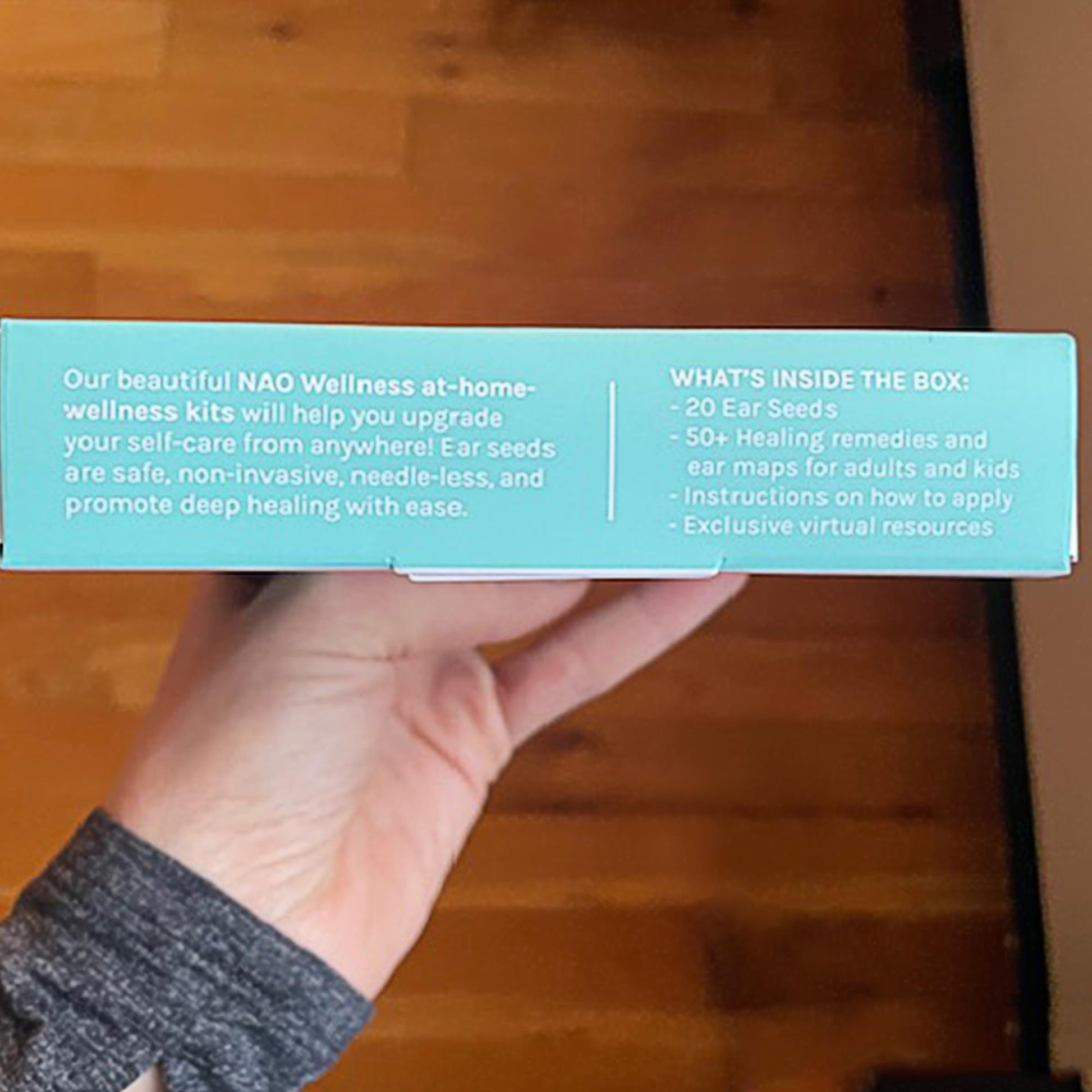 Kit de Acupresión NAO Wellness Dorado de 24 Quilates para Cuidado Personal