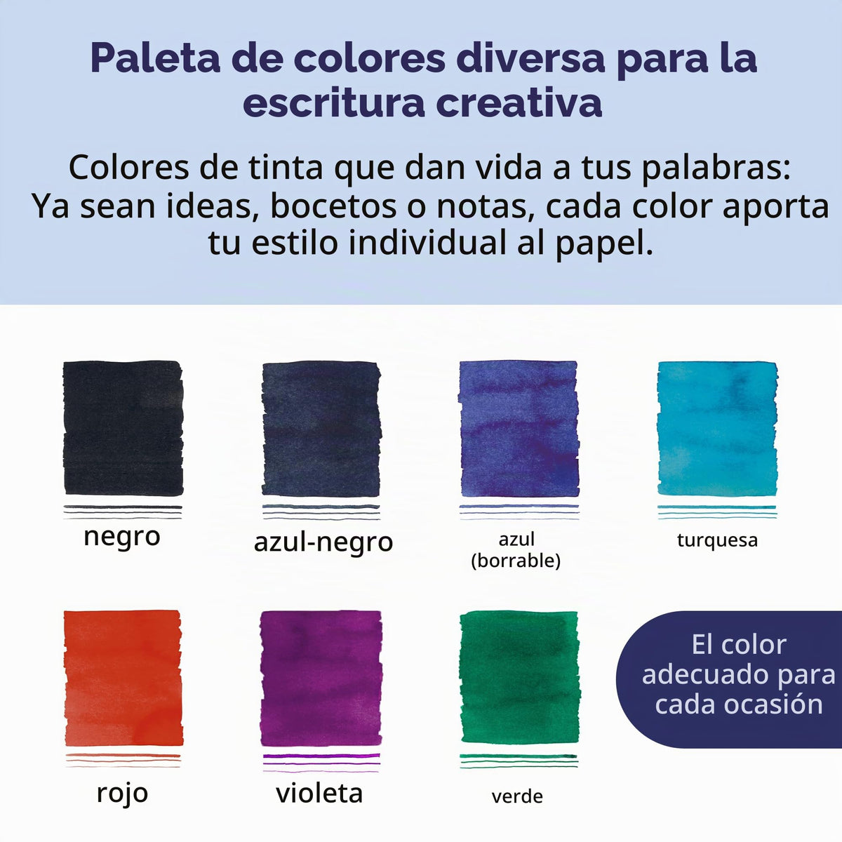 Cartuchos para Pluma Fuente Lamy 2 Cajas 5 Piezas