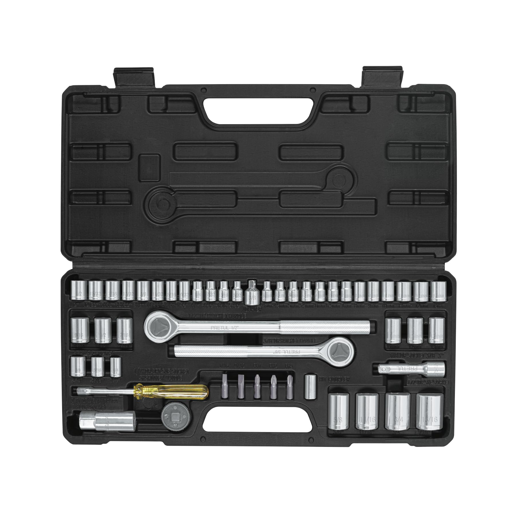 Set de Herramientas Pretul 51 Piezas para Mecánica