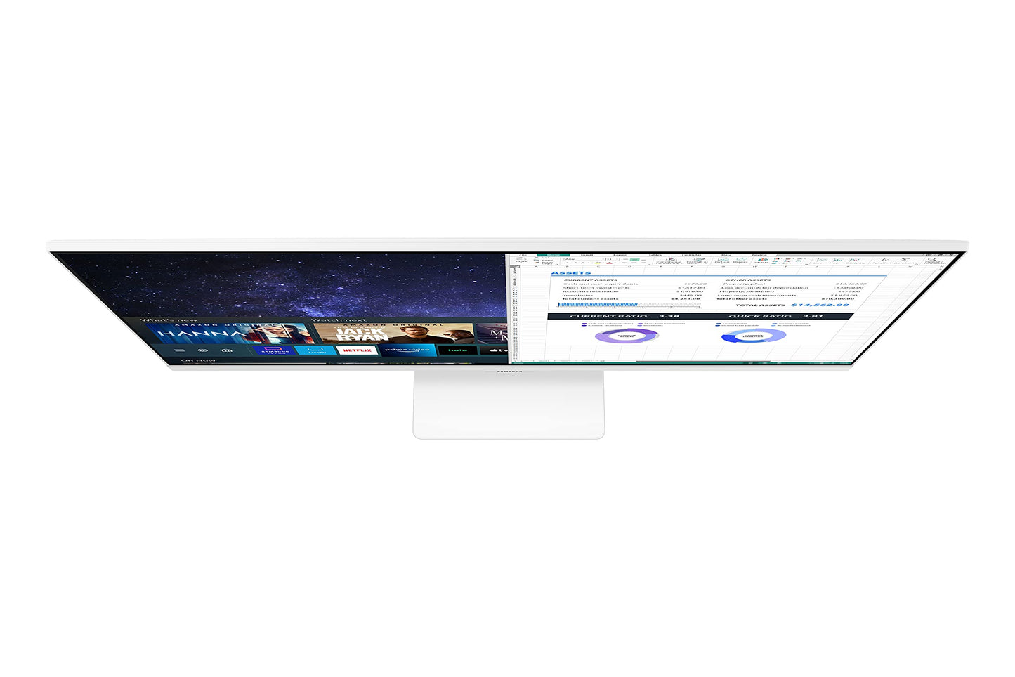 Monitor Samsung M5 27 Pulgadas FHD Inteligente con Transmisión TV Modelo 2021