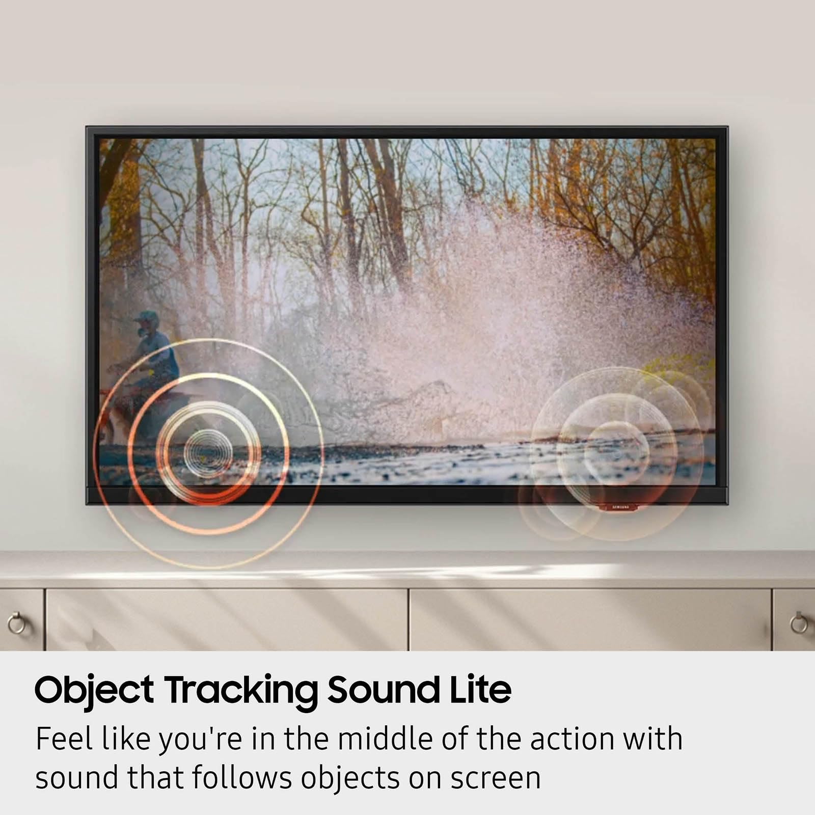 Smart TV Samsung HD 32 Pulgadas HDR con Seguimiento de Objetos y Knox Security