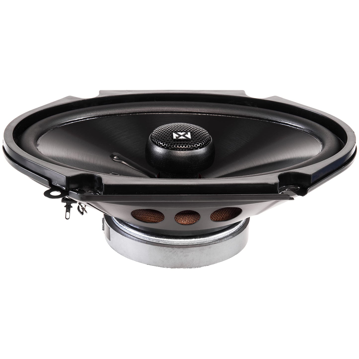 NVX® 2 Vías Altavoces coaxiales Coche [N-Series] con Seda Tweeters de Cúpula, Conjunto de 2
