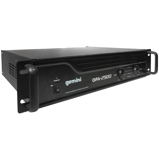 Gemini GPA-2500 - Amplificador de potencia profesional (3000 W)