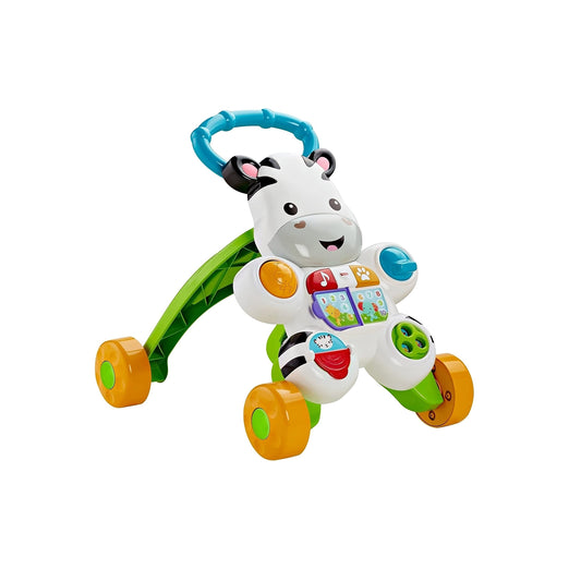 Fisher-Price Andadera Cebra de Aprendizaje con Luces y Sonidos Para Niños de 6 Meses en Adelante