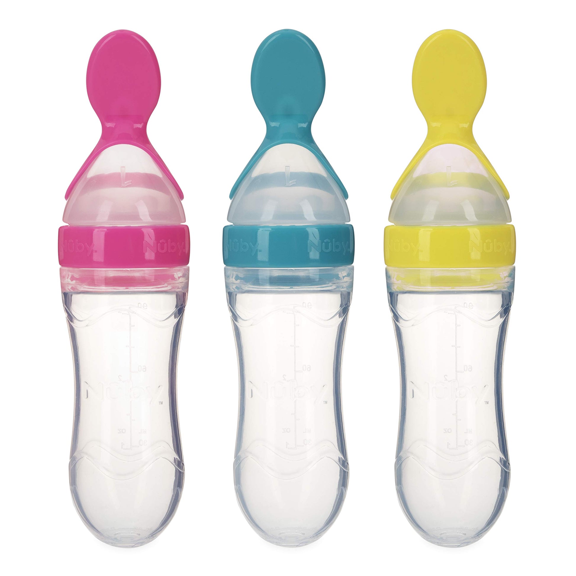Juego de Cucharas Nuby Garden Fresh Multicolor para Niño