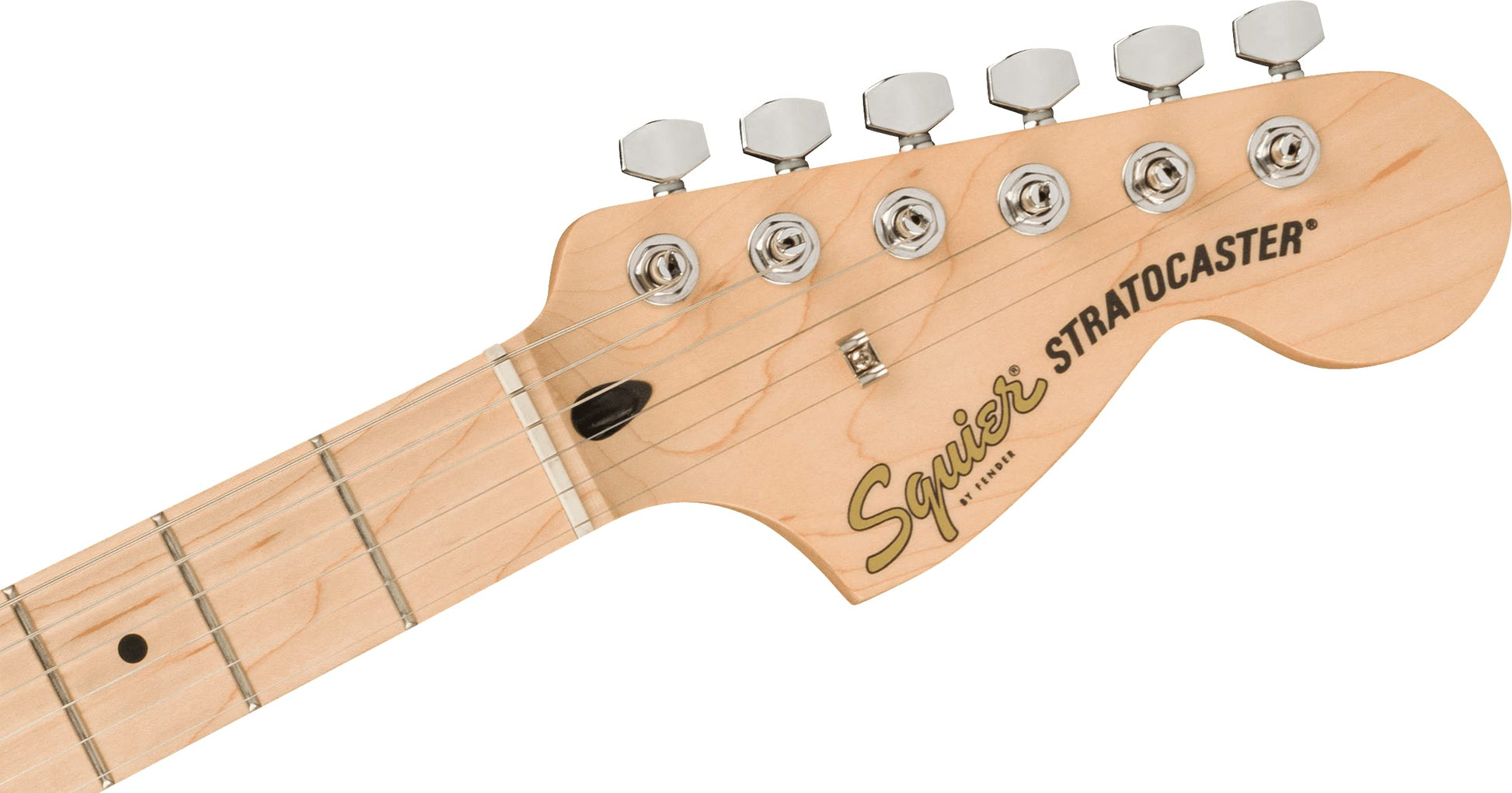 Fender - Squier Affinity Series Stratocaster - Guitarra eléctrica - Blanco olímpico con diapasón de arce