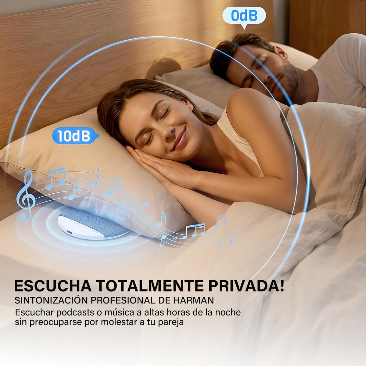 Altavoz de Almohada LCNBNM Bluetooth Portátil