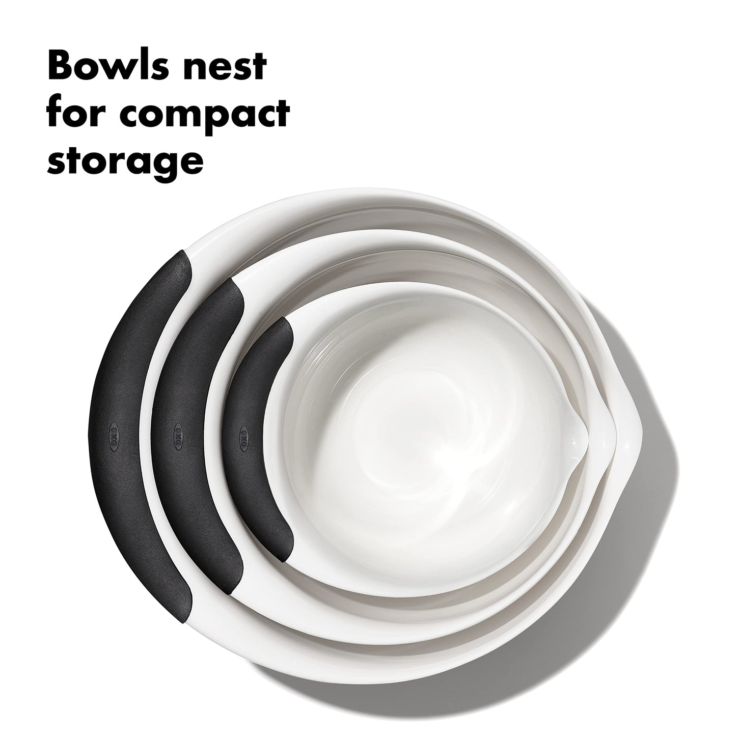 Tazón Plástico y Silicón Oxo Multicolor 4.731 Litros
