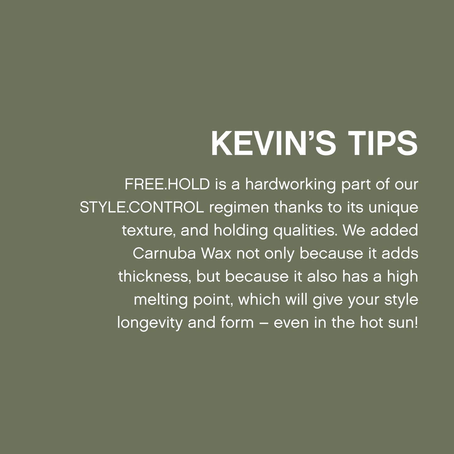 Kevin Murphy Free Hold Cream, 3.4 Ounces