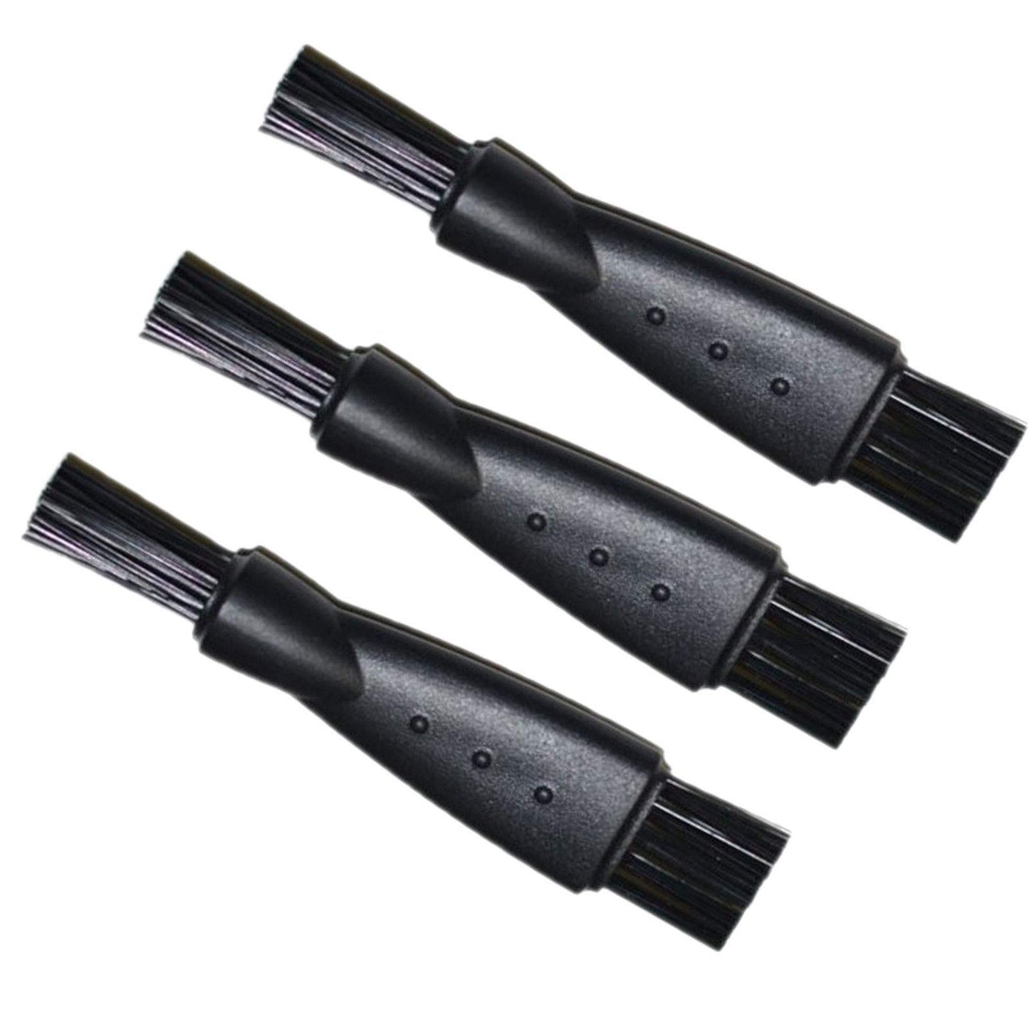 HQRP - Paquete de 3 cepillos de limpieza compatibles con Philips Norelco QG3385 XA525 YS524 AT895 PT724 AT790 AT810 AT815 1190XD AT895 1255X HQ6710 HQ6725 HQ673333 1 RQ11 062 HQ817 Afeitadora Eléctrica, Trimmer + HQRP Coaster