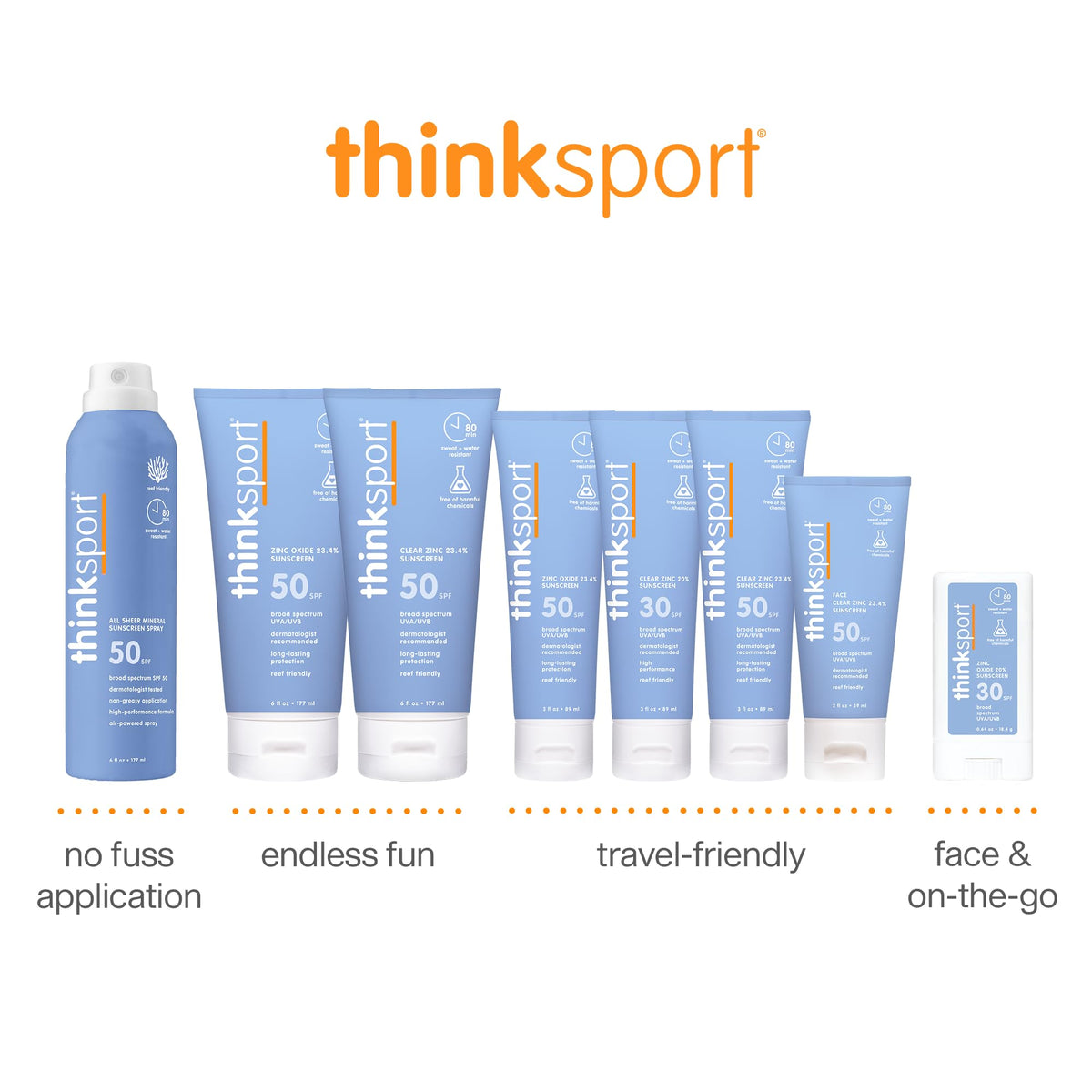 Protector Solar Thinksport SPF 50 Plus 3 Onzas
