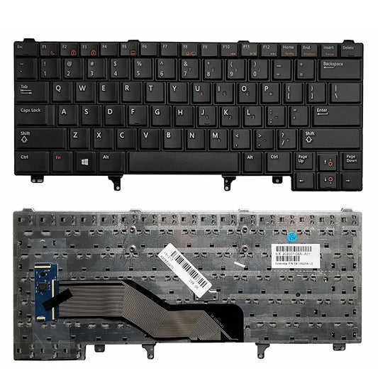 Teclado para Portátil Dell Negro sin Retroiluminación Diseño EE. UU. Series Latitude