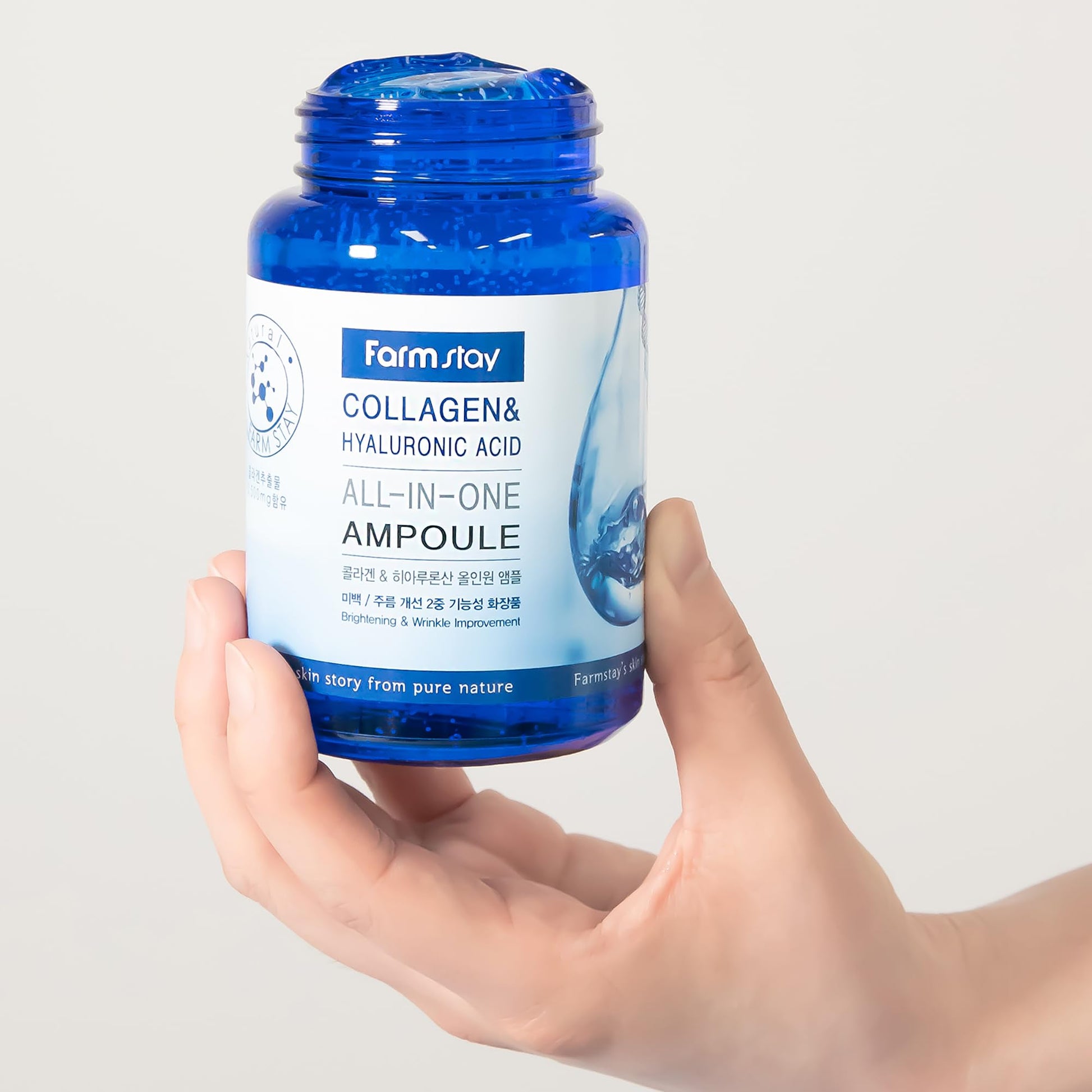 Farm Stay All-In-One Collagen & Hyaluronic Ampoule 250ml
