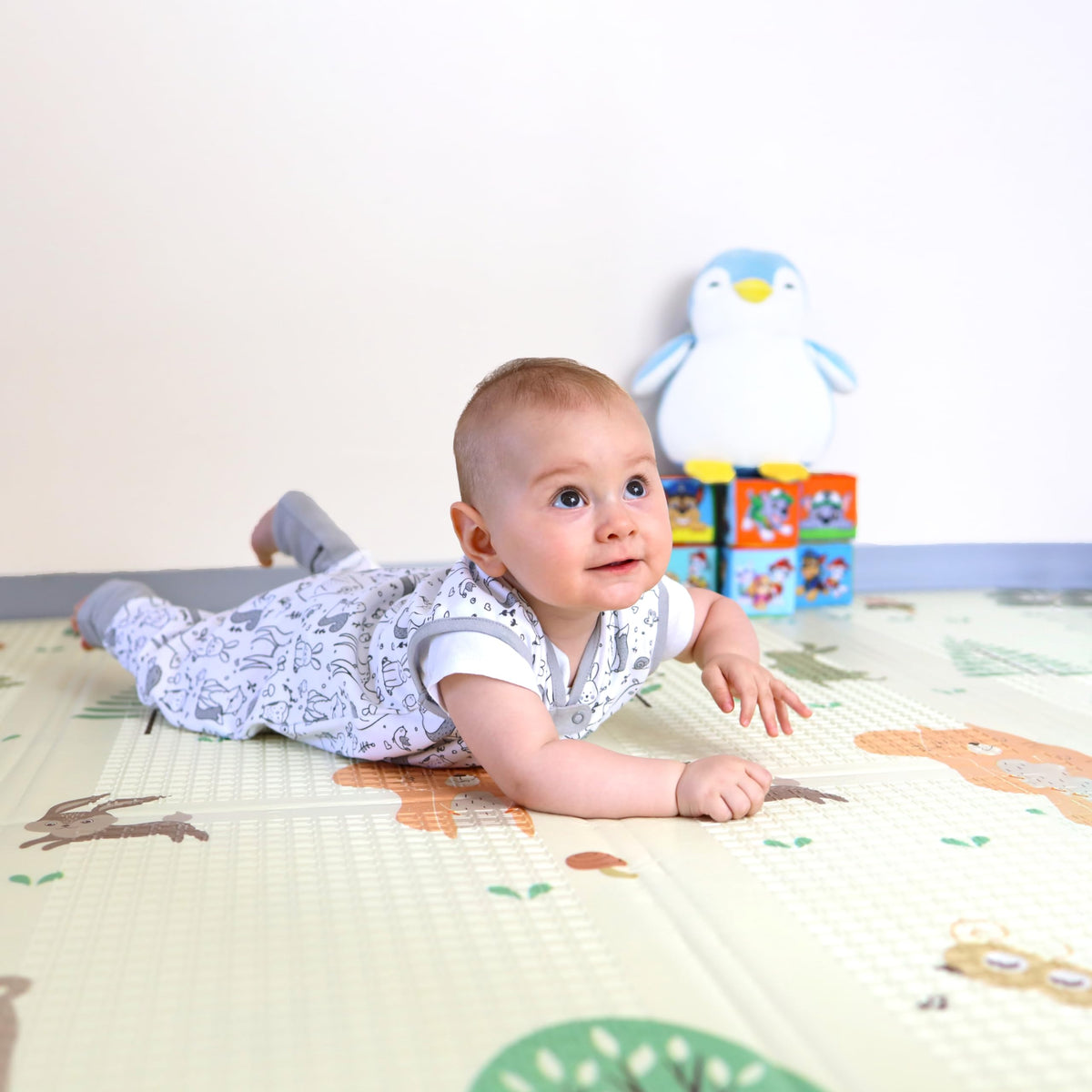 Manta portátil para bebé Mama Cheetah: Saco de dormir para niños pequeños con pies, 2T, 0.5 TOG, algodón orgánico, unisex, paquete de 3