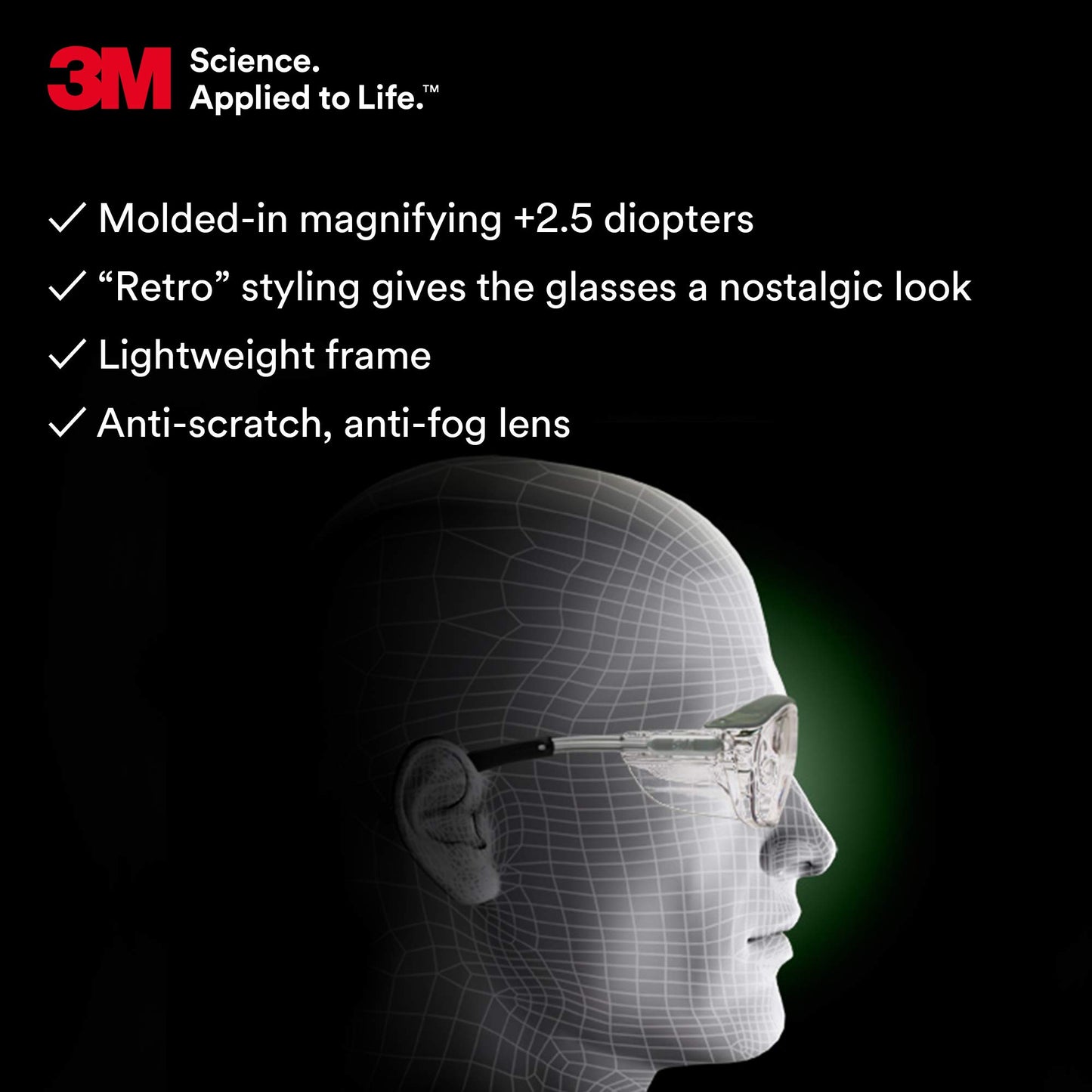 Anteojos de Protección 3M Nuvo Lentes Transparentes