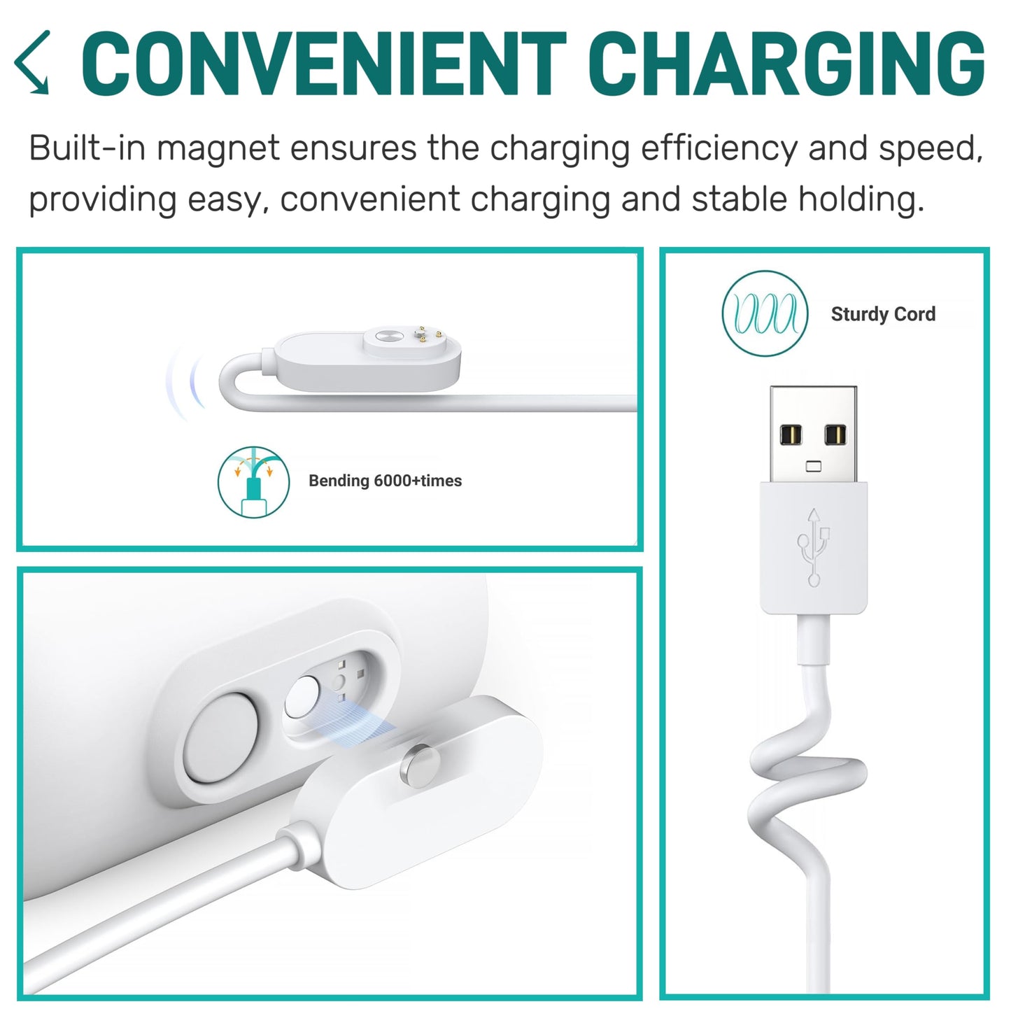 Arlo - Paquete de 2 cargadores de cámara de 10 pies compatibles con Arlo Pro 5S 2K, Pro 4, Pro 3, Ultra 2, Ultra, Floodlight, Go 2 cámaras, arlo cable de carga magnético para exteriores resistente a