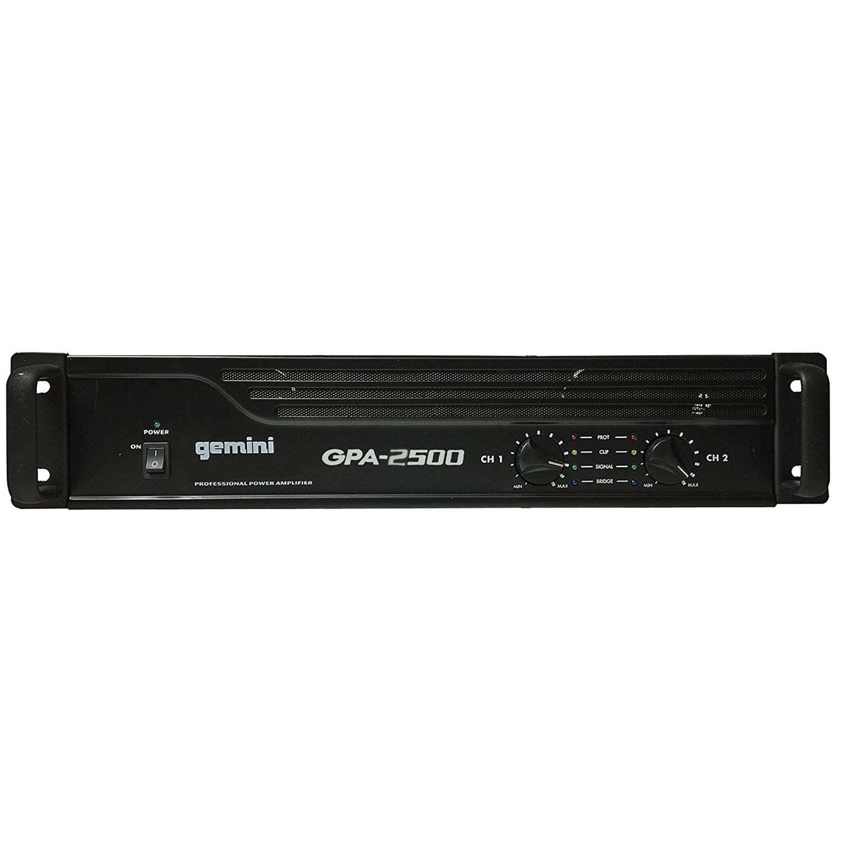 Gemini GPA-2500 - Amplificador de potencia profesional (3000 W)