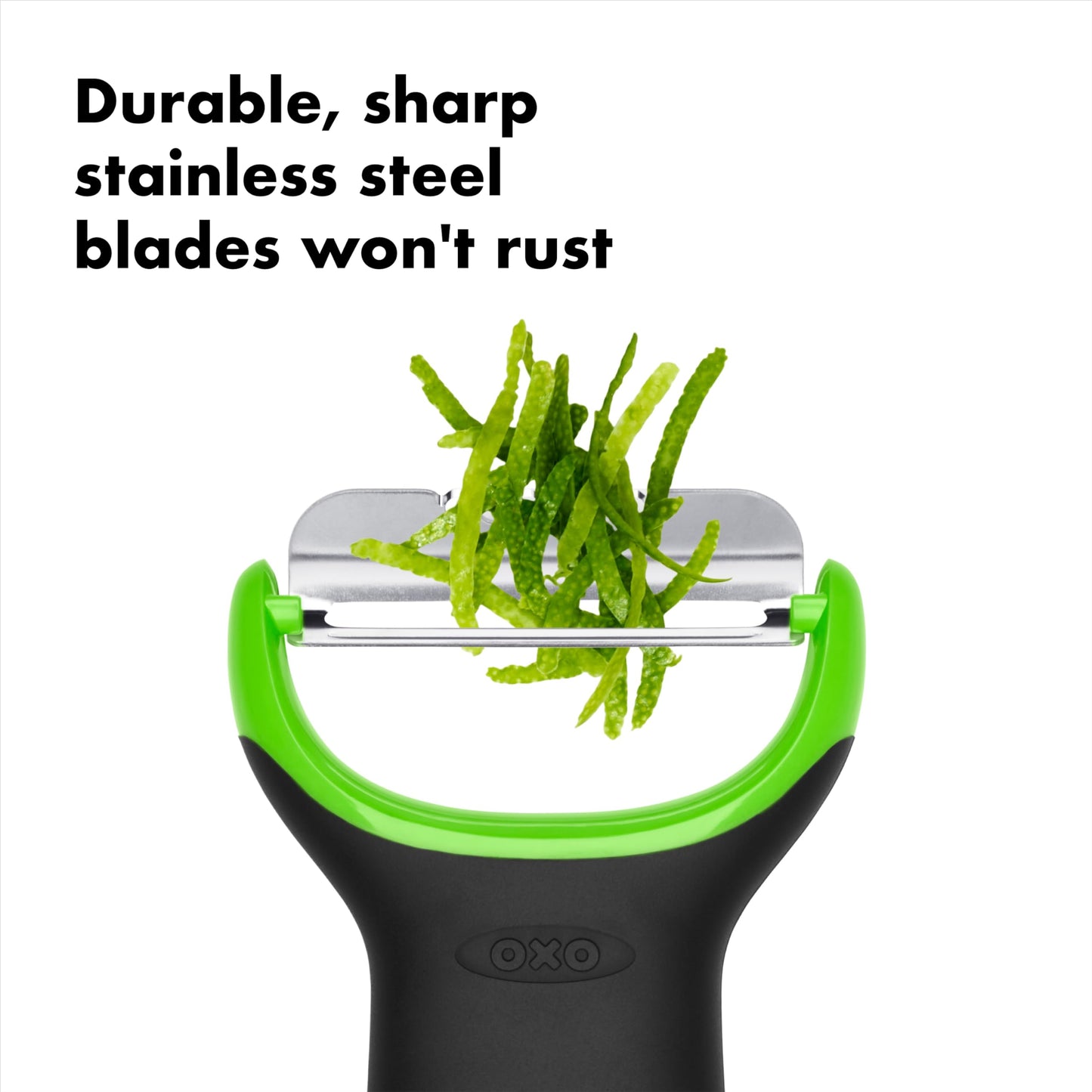 Pelador de Cítricos Oxo Verde Acero Inoxidable