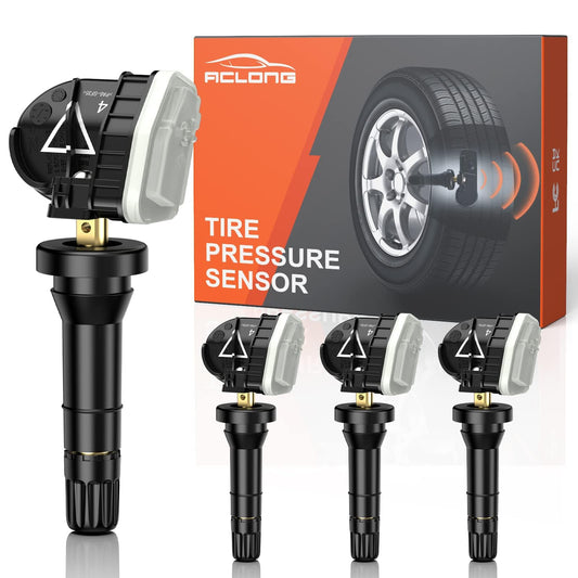 GEARMEISTER Sensor Tpms, sensor de presión de neumáticos de 433 MHZ para Chevrolet/Buick/Cadillac/GMC Acadia Sierra 2016-2022, sensores TPMS preprogramados 13598773 13589601 13506028 1359422 4 piezas