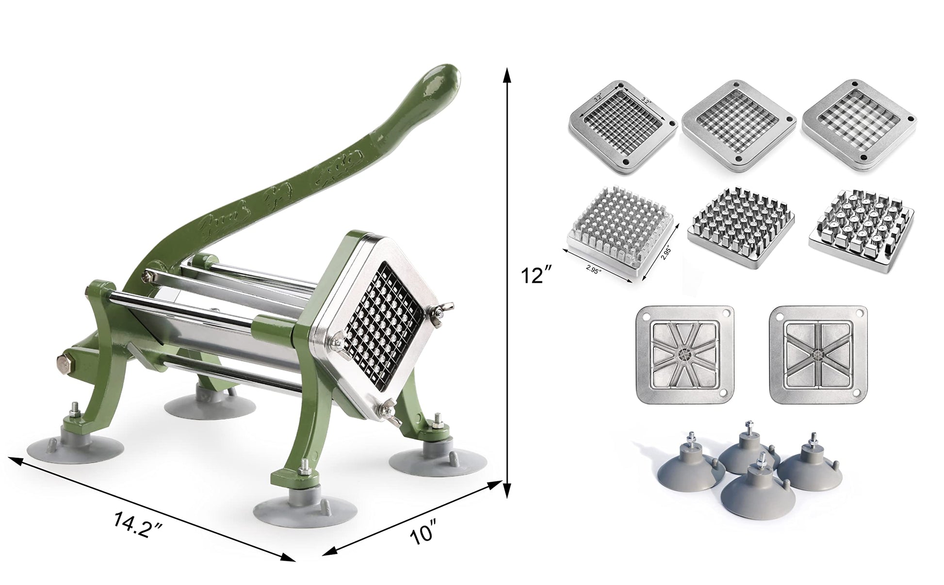 Cortador de Freír Francés New Star Foodservice Juegos Completos de Grado Comercial