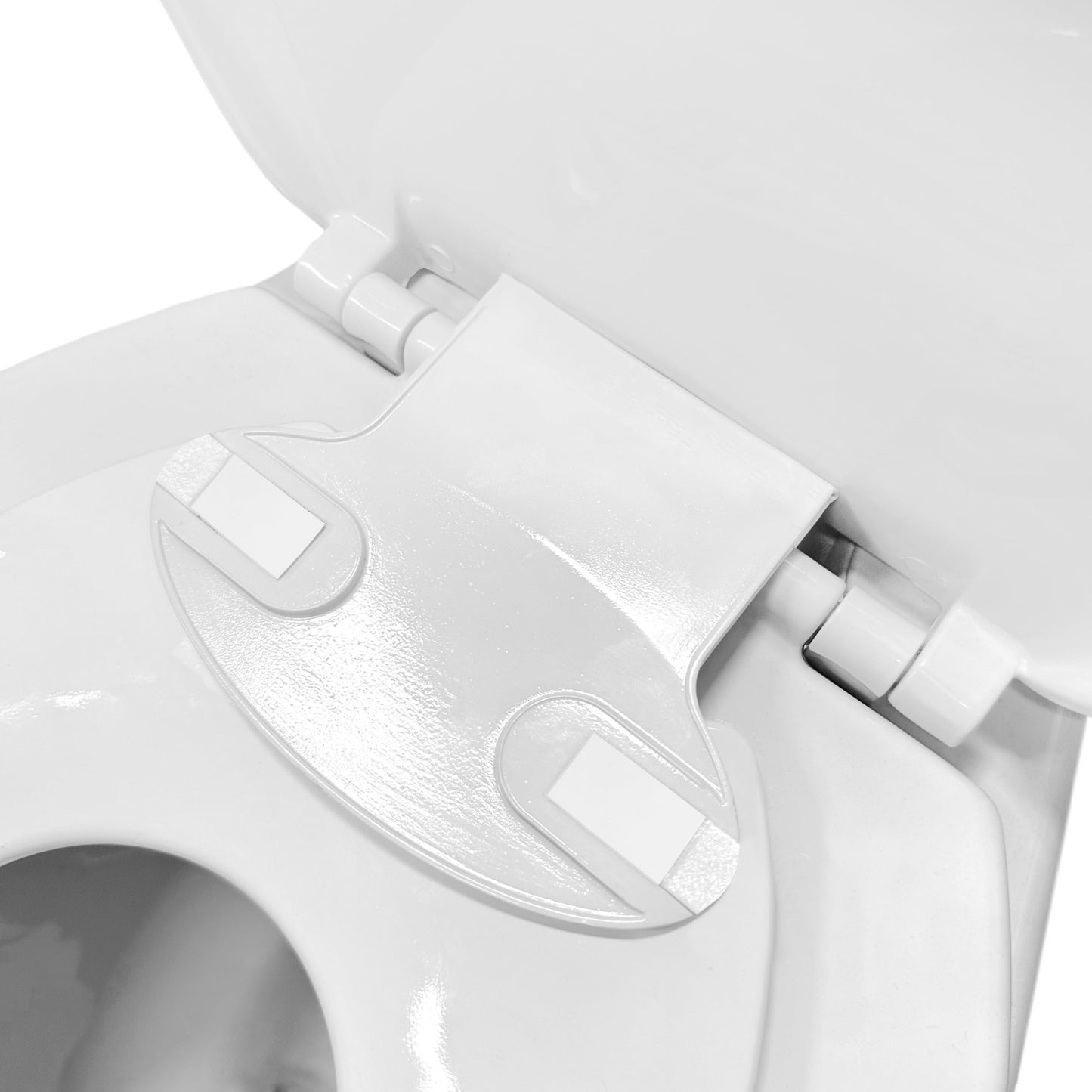 Ingenuity: ity by Ingenuity - Asiento para ir al baño, 2 unidades, color blanco, fácil de instalar y quitar, asiento de entrenamiento para ir al baño que se fija al asiento de inodoro de adultos