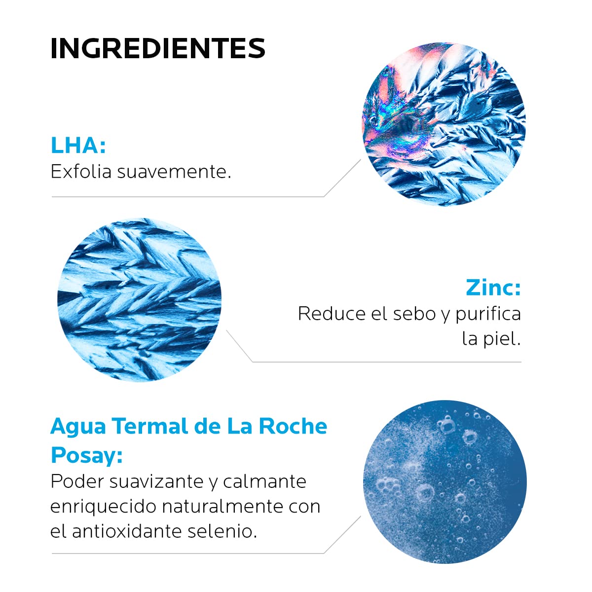 Shampoo La Roche Posay Kerium Caspa Grasa Anti-Caspa para Cuero Cabelludo Sensible