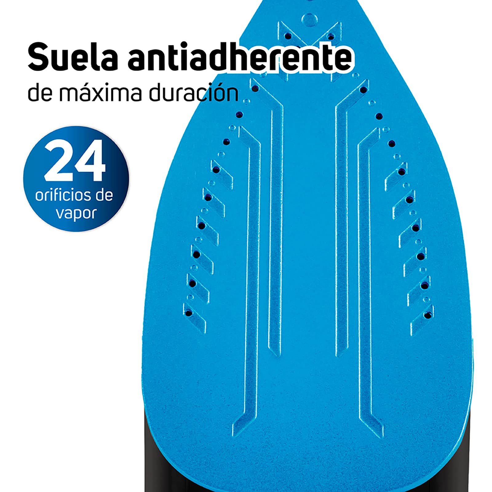 Plancha de Vapor Taurus ARIEL Antiadherente y Ultra Deslizante con Control de Temperatura y Auto Limpieza
